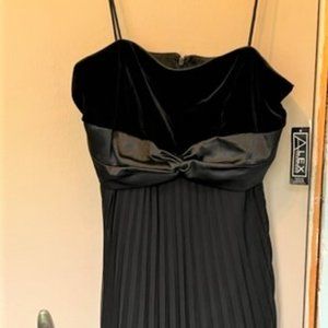 Alex Evenings black dress NWT